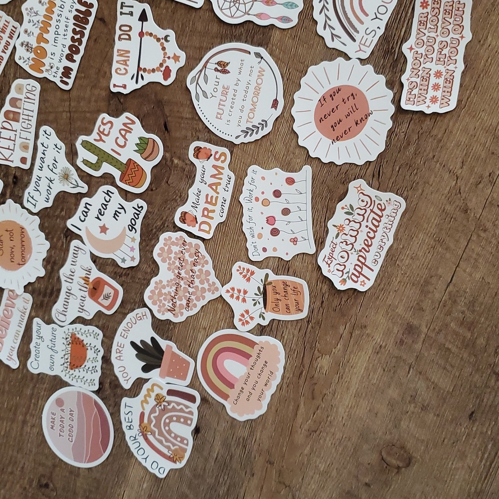 5/$15 Inspirational Sticker Pack - Picture 6 of 6